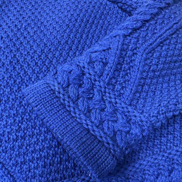 Aran Crafts Women's Irish Cable Knitted  Button-front 100% Merino Wool Size X XL - Picture 4 of 11